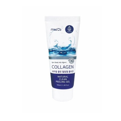 Med B Clean Peeling  Natural Gel Collagen Гель-скатка с коллагеном 100 мл
