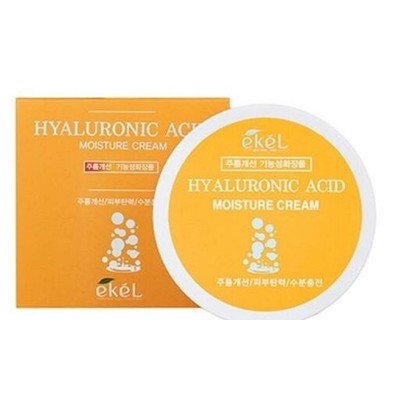 Ekel EKEL HYALURONIC ACID MOISTURE CREAM Увлажняющий крем с гиалуроновой кислотой 100 мл.