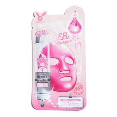 Elizavecca Power Ringer Mask Pack Hyaluronic Тканевая маска для лица с гиалуроновой кислотой 23 м
