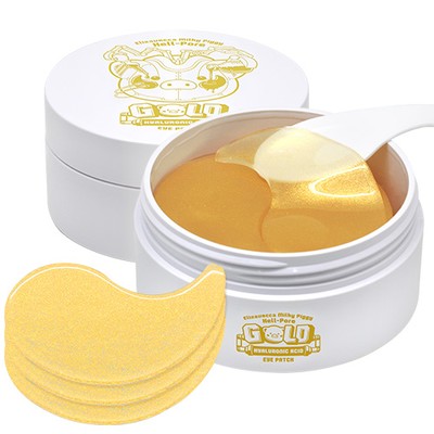 Elizavecca  Milky Piggy Hell Pore Gold Hyaluronic Гидрогелевые патчи с ГИАЛУР К-ТОЙ И ЗОЛОТОМ 60 шт.