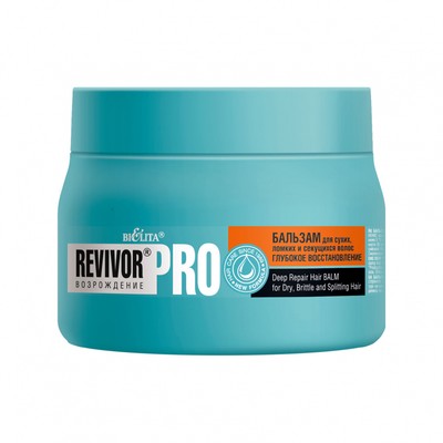 Белита Revivor Pro Бальзам для сухих, ломких и секущихся волос «Глубокое восстановление» 300 мл