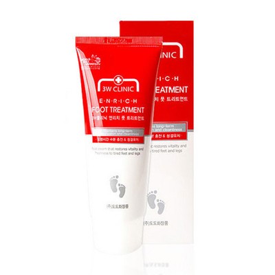 3W Clinic 3W CLINIC Крем для ног ЛЕЧЕБНЫЙ Enrich Foot Treatment 100 мл