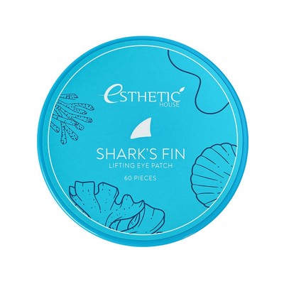 BeauuGreen Гидрогелевые патчи для глаз ПЛАВНИК АКУЛЫ Shark's Fin Lifting Eye Patch 60 шт