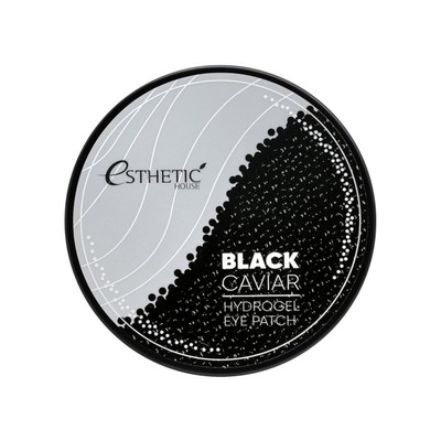 BeauuGreen Гидрогелевые патчи для глаз ЧЕРНАЯ ИКРА Black Caviar Hydrogel Eye Patch 60 шт