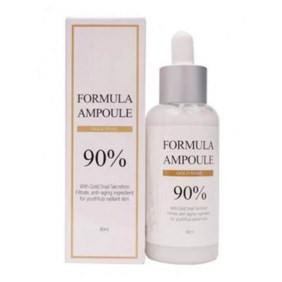 Elizavecca Сыворотка для лица ЗОЛОТО/УЛИТКА Formula Ampoule Gold Snail 80 мл
