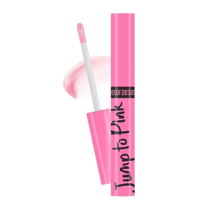 Belor Design Bad Doll  Блеск - тинт для губ JUMP TO PINK розовый
