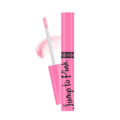Belor Design  Блеск для губ меняющий цвет Jump to Pink холодный розовый