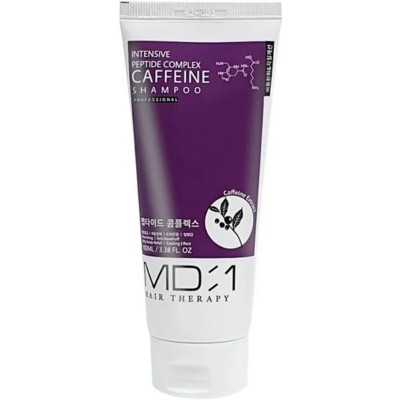 *Корея MD:1 Шампунь с комплексом пептидов и кофеином,INTENSIVE PEPTIDE COMPLEX CAFFEINE SHAMPOO 100м