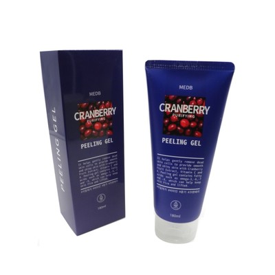 Med B  Гель-скатка с экстрактомактом клюквы, Cranberry Purifying Peeling Gel 180 мл