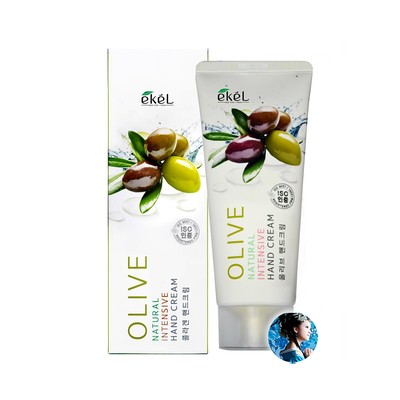 Ekel EKEL Интенсивный крем для рук с Оливой Olive Natural Intensive Hand Cream 100 мл