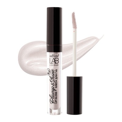 Белита LAB colour  Блеск для губ Plump&Shine 321 Clear Crystal 2,6мл