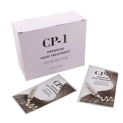 *Корея ESTHETIC HOUSE Маска для волос ПРОТЕИНОВАЯ CP-1 Premium Protein Treatment, 12,5мл (30шт)