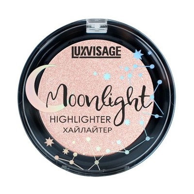 LUX visage Люкс визаж  Хайлайтер Moonlight 01 Rose Glow