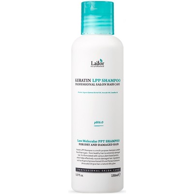 Корея La'dor Keratin LPP Shampoo Шампунь для волос с кератином 150мл