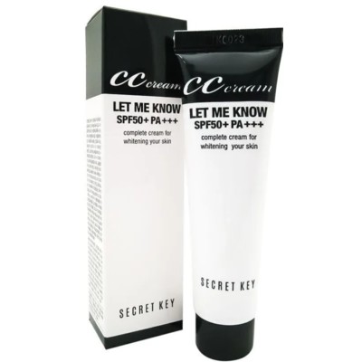 Корея Secret key cc cream let me know spf50+ ра+++ cс крем для лица ...