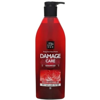 Корея Mise en scene energy from rose-protein damage care shampoo шампунь для поврежденных волос