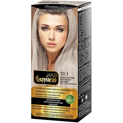 Белита-М Hair Happiness  HAIR Happiness краска для волос тон № 10.1 Очень светлый пепельный блондин