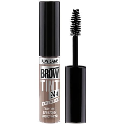 LUX visage Brow Styler  Гель-тинт для бровей водостойкий BROW TINT waterproof 24H 101 Taupe