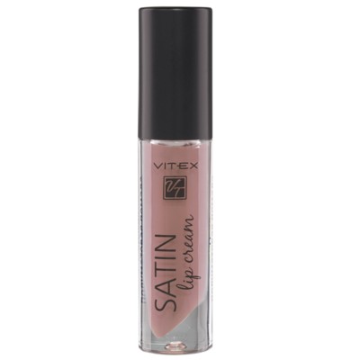 Витэкс  Помада жидкая полуматовая SATIN LIP CREAM тон 712 Natural Rose