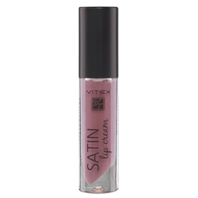 Витэкс  Помада жидкая полуматовая SATIN LIP CREAM тон 716 Berry Pink