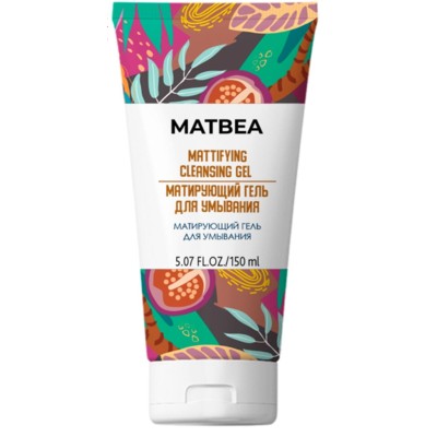 MATBEA cosmetics  Матирующий гель для умывания, 150 мл