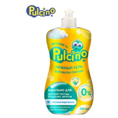 Сонца PULCINO Pulcino Гель для мытья детской посуды 500 мл