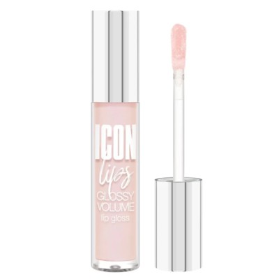 LUX visage ICON lips glossy volume  Блеск для губ с эффектом объема 501 Baby Pink