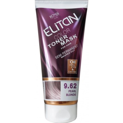 Тонирующая маска для волос "ELITAN" № 9.62 Жемчужный блонд 150 мл