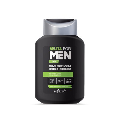 Белита For men  For Men Лосьон после бритья для всех типов кожи 250мл