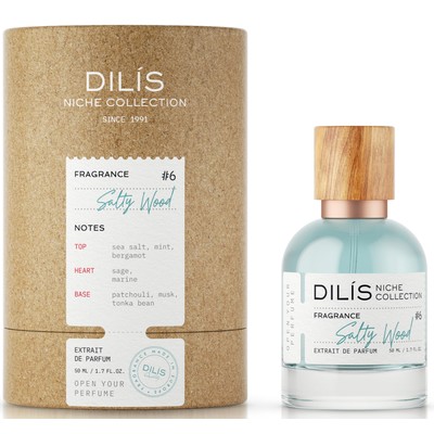 Dilis NICHE COLLECTION Духи женские Salty Wood 50мл